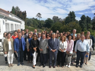 Imagen de participantes en la Escuela de Verano del Poder Judicial en el Pazo de Mariñán, A Coruña